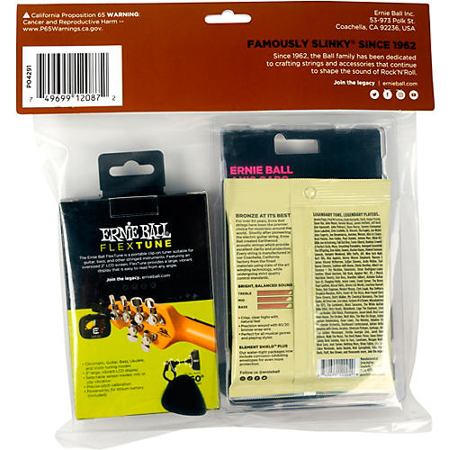 Ernie Ball Acoustic Essentials Pack