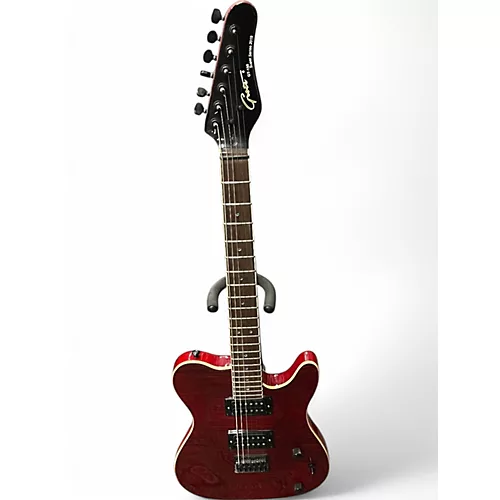 Used Grote gt-150  Red Solid Body Electric Guitar Red