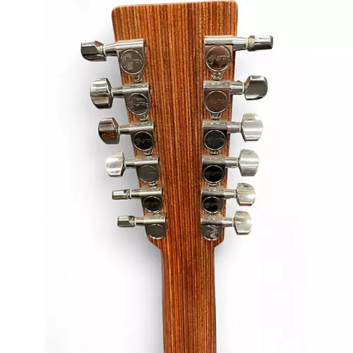 Used Martin X Series Custom Natural 12 String Acoustic Electric Guitar Natural