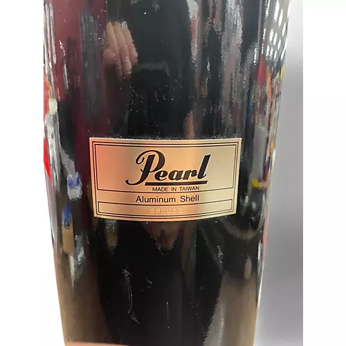 Used Pearl 6in ROCKET CONCERT TOM BLACK Drum BLACK 22