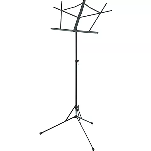 Musician's Gear Folding Music Stand, 4-Pack Black