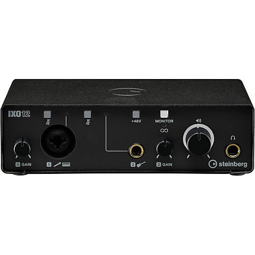 Steinberg IXO12 Audio Interface with One Mic Preamp White
