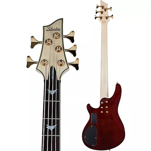 Schecter Guitar Research Omen Extreme-5 Electric Bass Gloss Natural