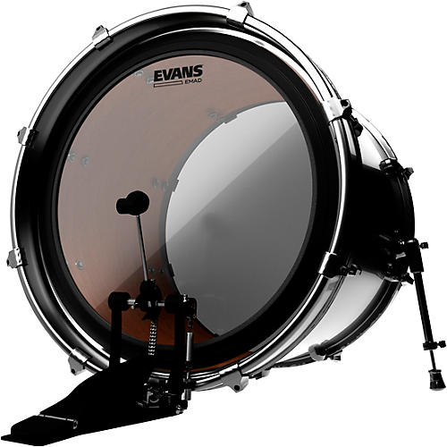 EVANS EMAD Clear Batter Bass Drum Head 26 in.