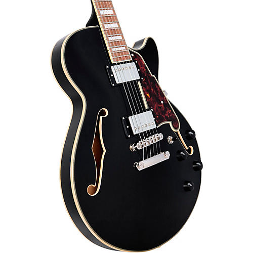 D'Angelico Premier SS Semi-Hollow Electric Guitar Burnt Red