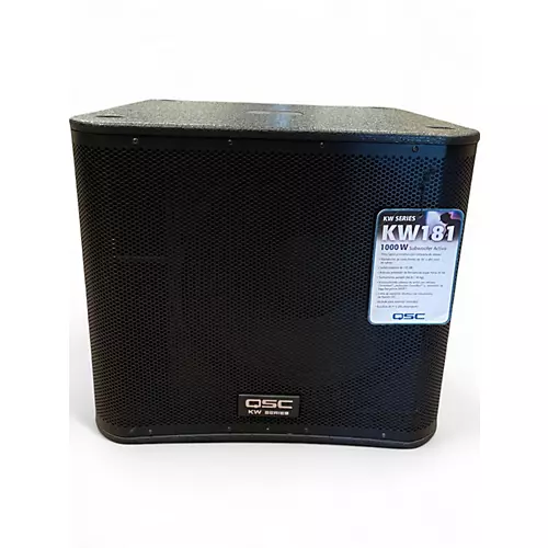 Used QSC KW181 1000W Powered Subwoofer