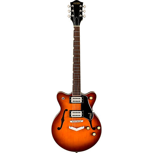 Gretsch Guitars G2655 Streamliner Center Block Jr. Double Cutaway With V-Stoptail Electric Guitar Claret Burst