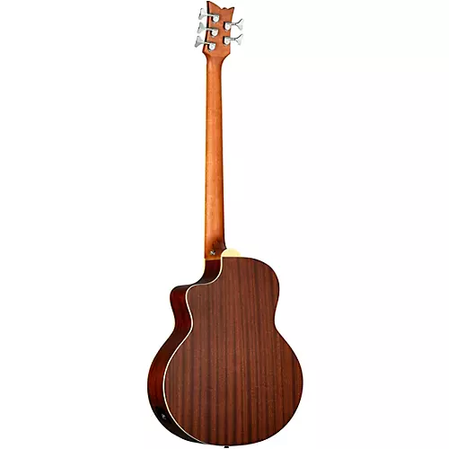 Ortega D7CE-5 5-String Acoustic-Electric Bass Guitar Natural
