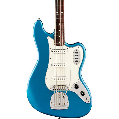 Fender Vintera II '60s Bass VI 6-String Bass Guitar Lake Placid Blue
