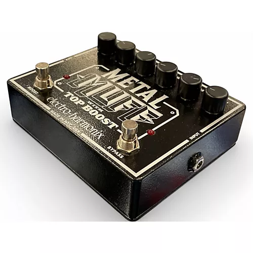 Used Electro-Harmonix Metal Muff Distortion With Top Boost Effect Pedal