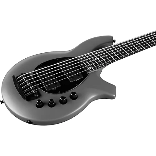 Ernie Ball Music Man Bongo 6 HH 6-String Bass Guitar Blood Orange