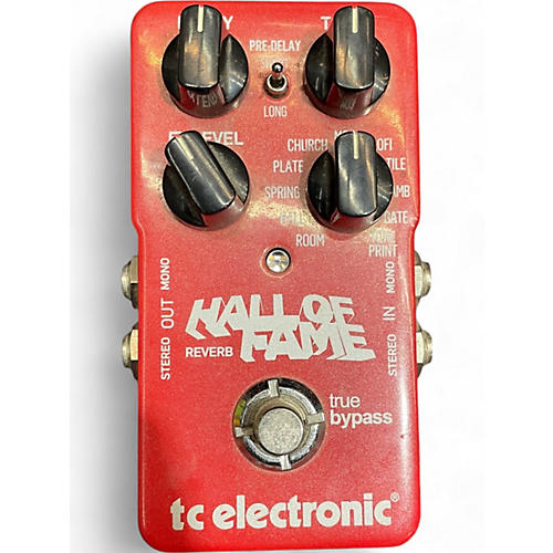 Used TC Electronic Hall Of Fame Reverb 1 Effect Pedal
