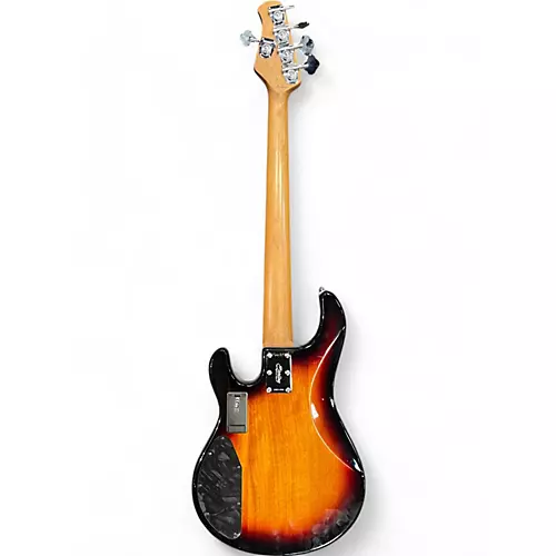 Used Sterling by Music Man StingRay 5  3 Tone Sunburst Electric Bass Guitar 3 Tone Sunburst