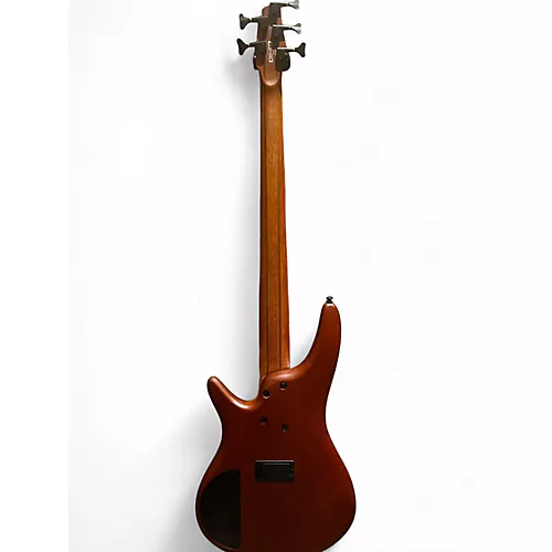 Used Ibanez sr505e Natural Electric Bass Guitar Natural