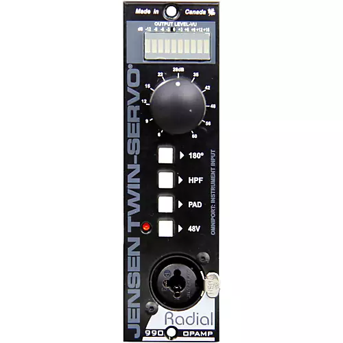 Radial Engineering Twin-Servo 500 Series Preamplifier