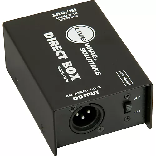 Livewire SPDI Passive Direct Box With Attenuation Pad