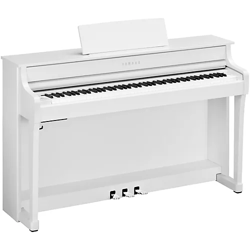 Yamaha Clavinova CLP-835 Console Digital Piano With Bench White Birch