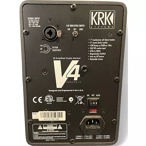 Used KRK V4 PAIR Powered Monitor