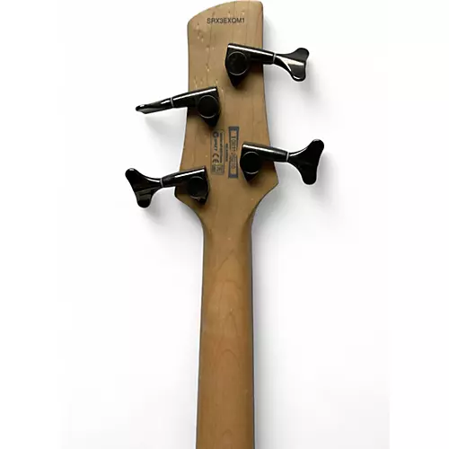 Used Ibanez SRX3EXQM1 Trans Black Electric Bass Guitar Trans Black