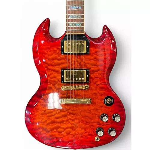 Used Gibson SG Elegant Red Solid Body Electric Guitar Red