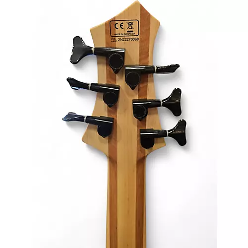 Used Sire M7 FRETLESS Trans Black Electric Bass Guitar Trans Black