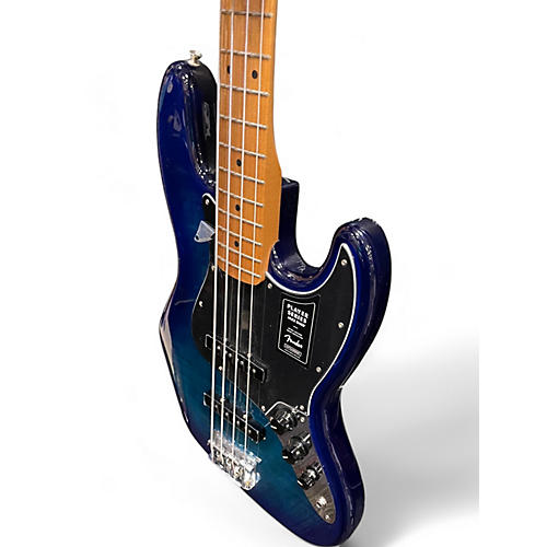 Used Fender player Series Jazz bass Blue Burst Electric Bass Guitar Blue Burst
