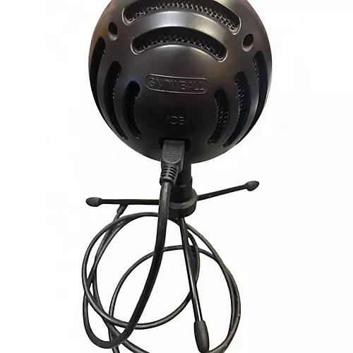Used Blue Snowball USB Microphone