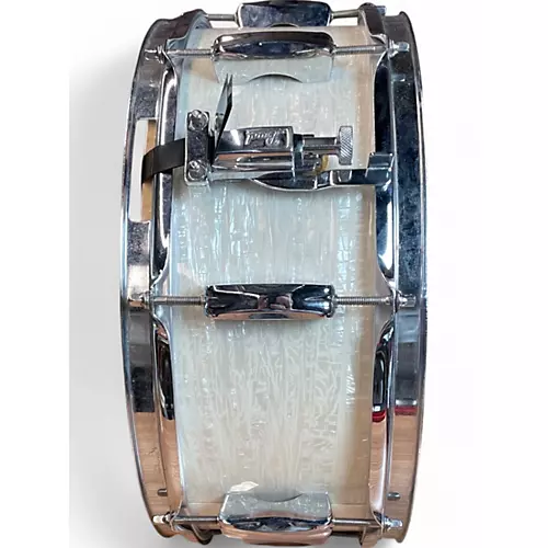 Used Pearl 14X5 EXR Snare Drum Pearl White Drum Pearl White 210