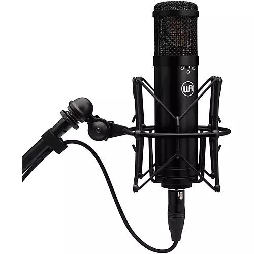 Warm Audio WA-47jr-BLK FET Black Condenser Microphone Black