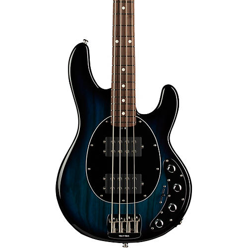 Ernie Ball Music Man StingRay Special HH Electric Bass Guitar Black and Chrome