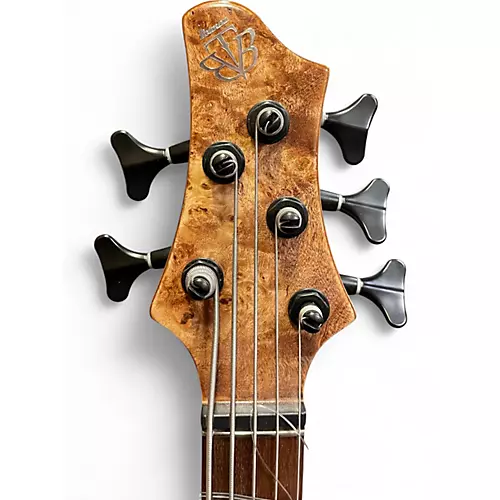 Used Ibanez BTB845V Natural Electric Bass Guitar Natural