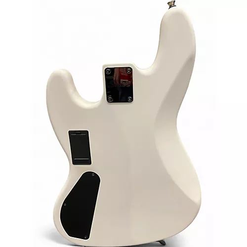 Used Squier Contemporary Active Jazz Bass WHITE Electric Bass Guitar WHITE