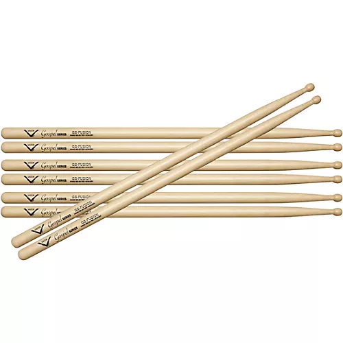 Vater Gospel Fusion Drum Sticks - Buy 3, Get 1 Free Wood