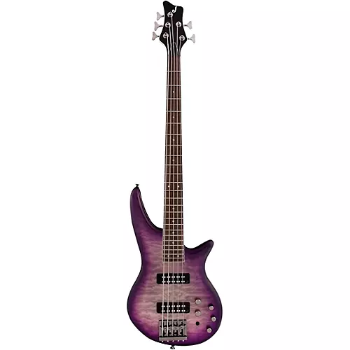 Jackson JS Series Spectra Bass JS3QV 5-String Purple Phaze