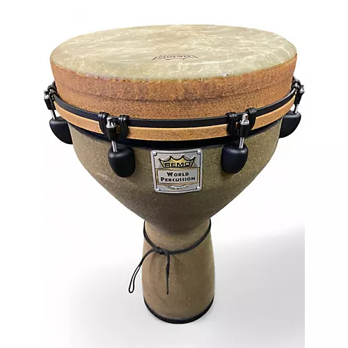Used Remo Festival Djembe Hand Drum