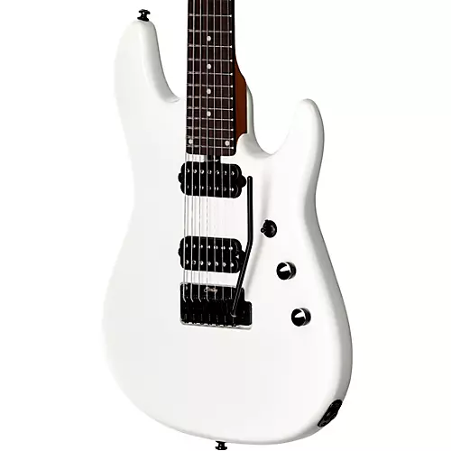 Sterling by Music Man Jason Richardson Cutlass 7-String Electric Guitar Dark Scarlet Burst Satin