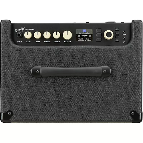 Fender Rumble Studio 40 40W 1x10 Bass Combo Amplifier Black