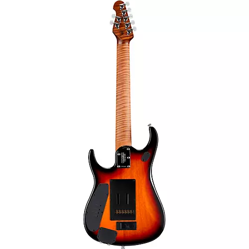 Ernie Ball Music Man JP15 7 7-String Quilted Maple Top Electric Guitar Tiger Eye