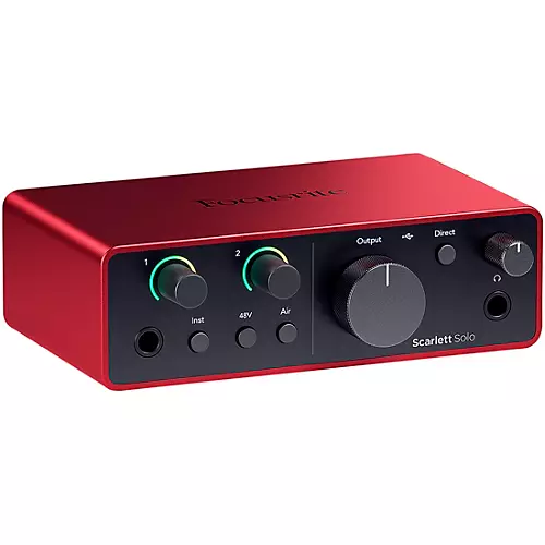 Focusrite Scarlett USB-C Audio Interface (Gen 4) with AVID Pro Tools Artist Perpetual 4i4