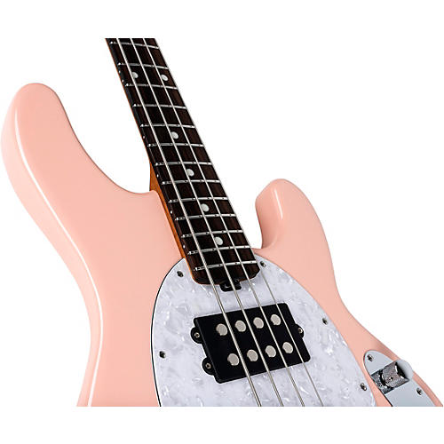 Ernie Ball Music Man StingRay Special HH Electric Bass Guitar Black and Chrome