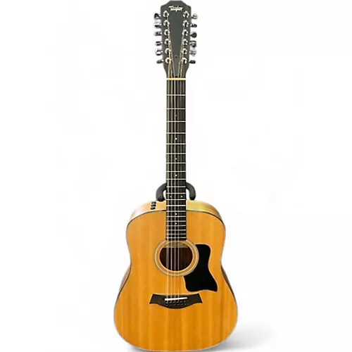 Used Taylor 150e Natural 12 String Acoustic Electric Guitar Natural