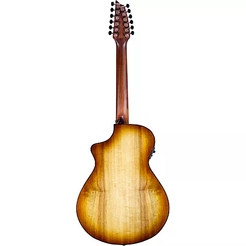 Breedlove Pursuit Exotic S CE Myrtlewood 12-String Concert Acoustic-Electric Guitar Amber Burst