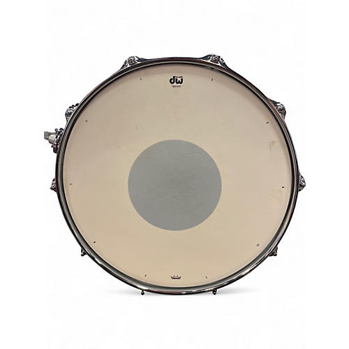 Used DW 14X6 Design Series Snare Flat Black Drum Flat Black 212