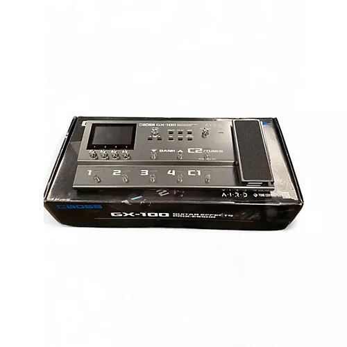 Used BOSS GX-100 Guitar Effects Processor Pedal Black Effect Processor