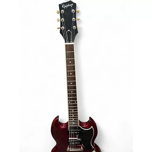 Used Epiphone SG SPECIAL P-90 sparkling burgundy Solid Body Electric Guitar sparkling burgundy