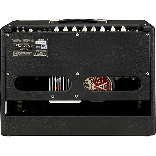 Fender Hot Rod Deluxe IV 40W 1x12 Tube Guitar Combo Amplifier Black