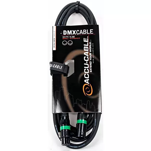 American DJ 3-Pin DMX Lighting Cable 3 ft.