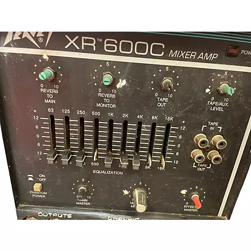 Used Peavey XR600C Powered Mixer
