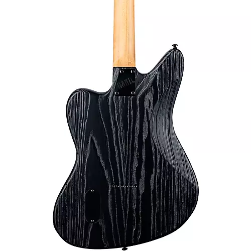 ESP LTD XJ-1 Baritone Electric Guitar Silver Blast