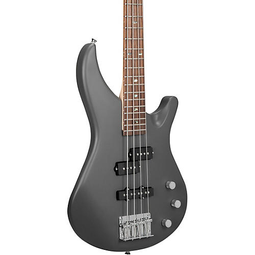 Mitchell MB100 Short-Scale Solidbody Electric Bass Guitar Charcoal Satin